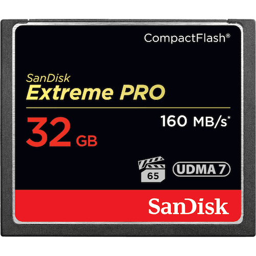 Sandisk Compact Flash Extreme Pro Cf 160mbs 32 Gb